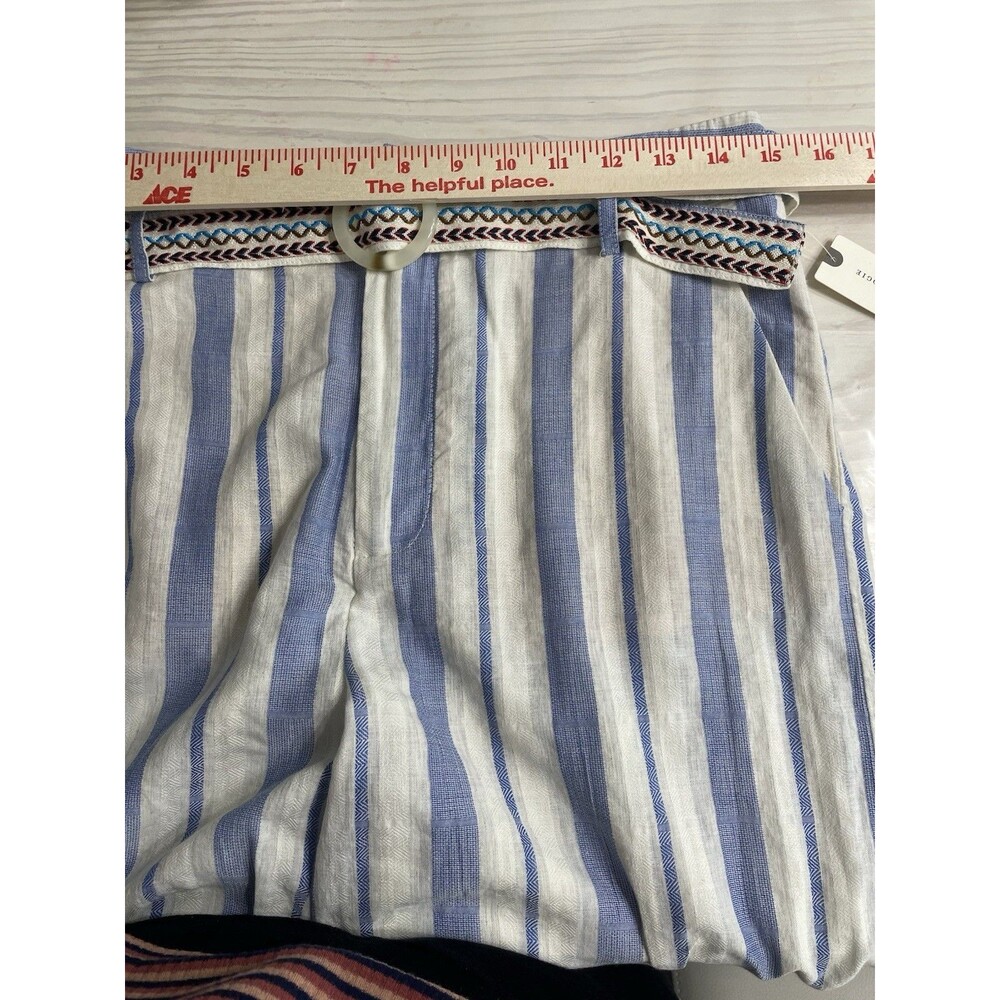 ett:twa By Anthropology Coastal Striped Pants NWT Size 6 - Picture 8 of 12